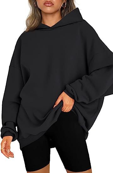 Women's Hooded Pullover Oversized Loose Sweater